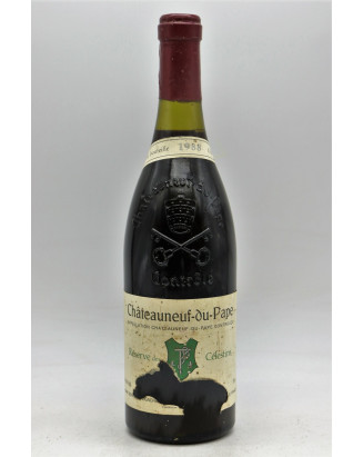 Henri Bonneau Châteauneuf du Pape Réserve des Célestins 1988 -10% DISCOUNT !