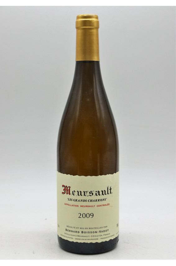 Boisson Vadot Meursault Grands Charrons 2009