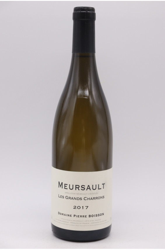 Pierre Boisson Meursault Les Grands Charrons 2017