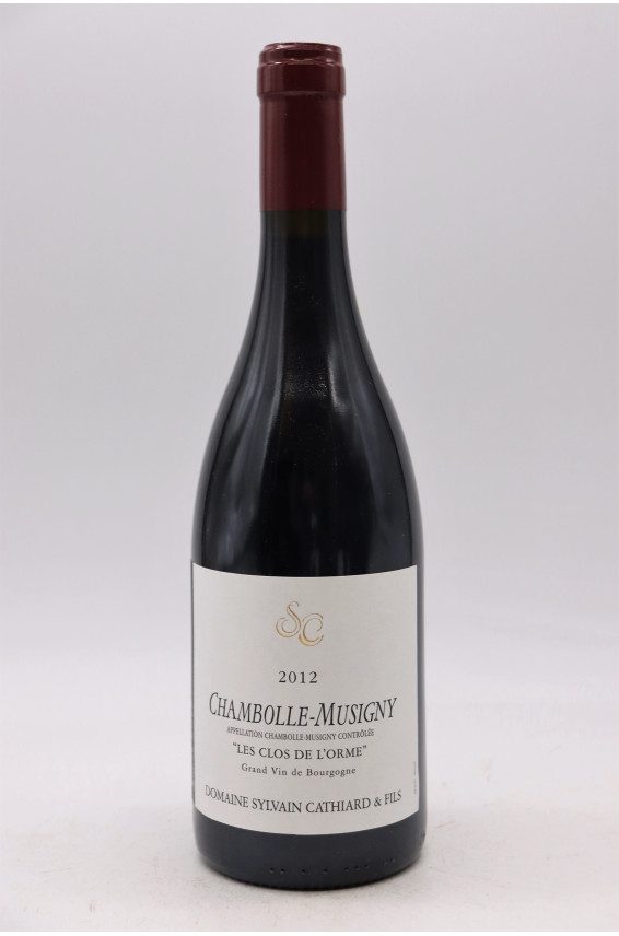 Sylvain Cathiard Chambolle Musigny Les Clos de l'Orme 2012