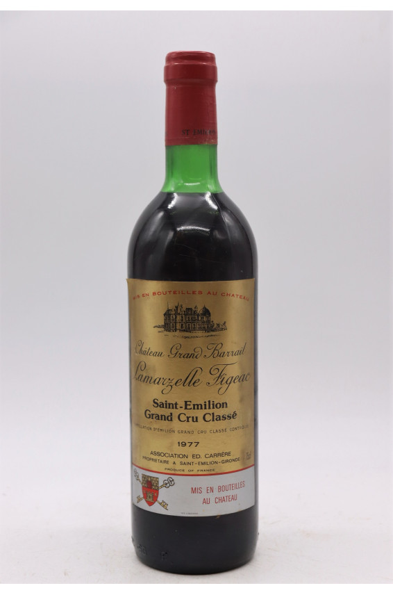 Grand Barail Lamarzelle Figeac 1977