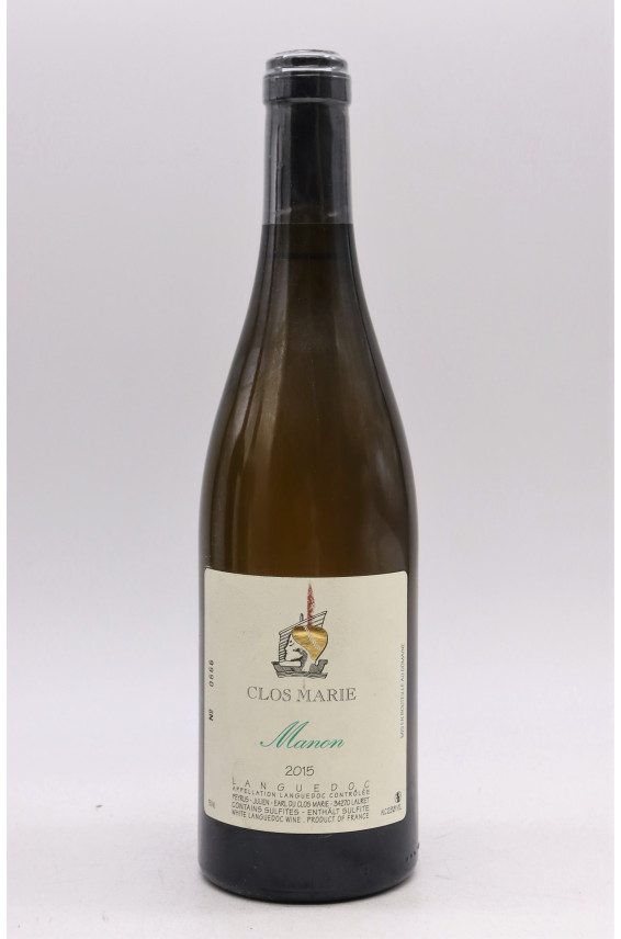 Clos Marie Languedoc Manon 2015 blanc