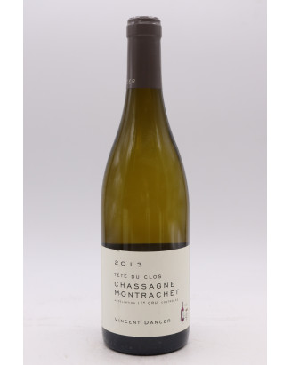 Vincent Dancer Chassagne Montrachet 1er cru Tête du Clos 2013