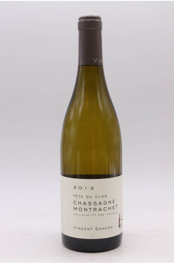 Vincent Dancer Chassagne Montrachet 1er cru Tête du Clos 2013