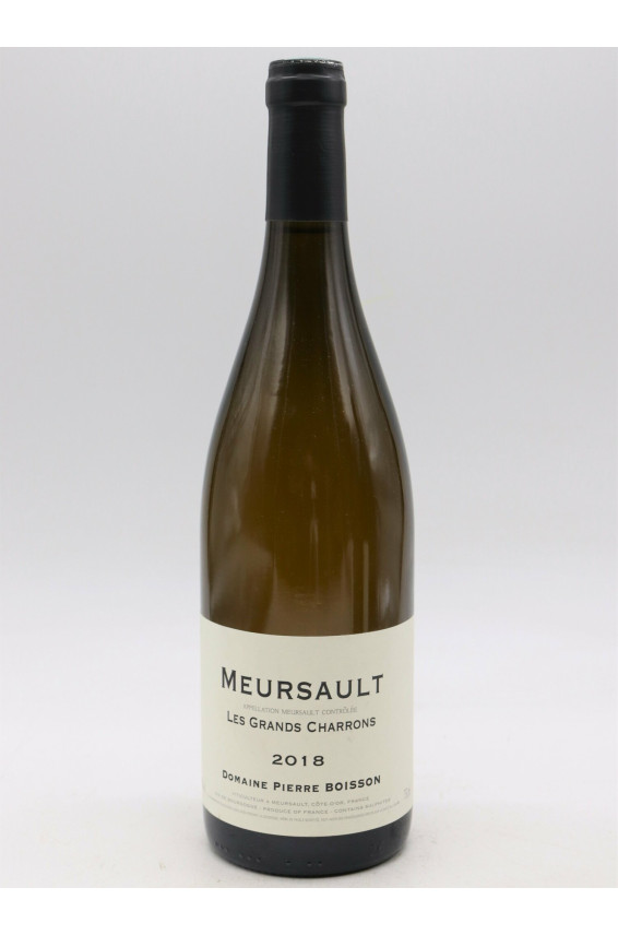 Pierre Boisson Meursault Grands Charrons 2018