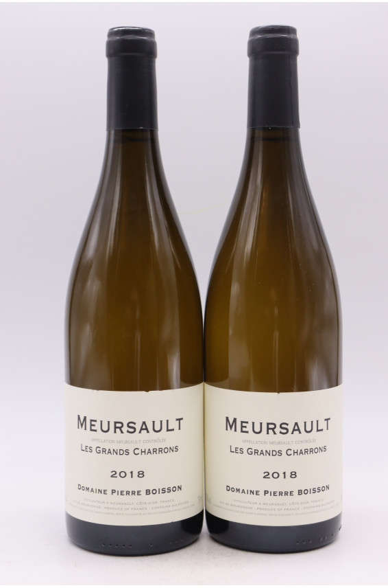 Pierre Boisson Meursault Grands Charrons 2018