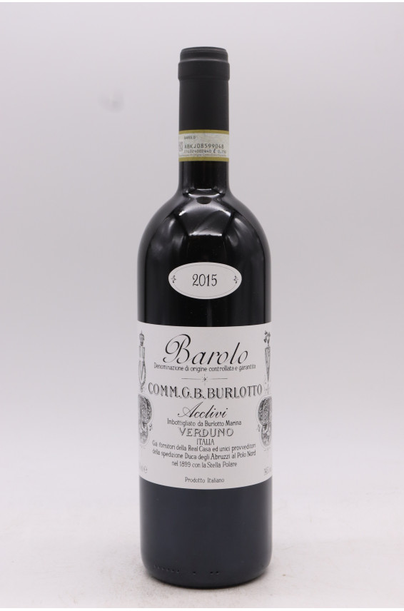 Comm G B Burlotto Barolo Acclivi 2015