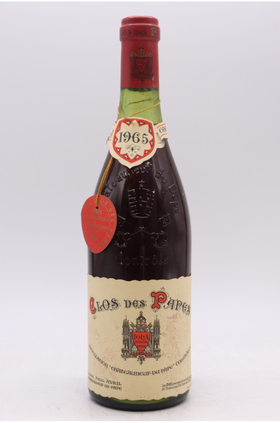 Clos des Papes 1965