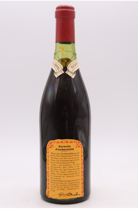 Clos des Papes 1965