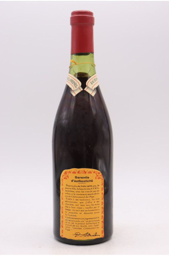 Clos des Papes 1965