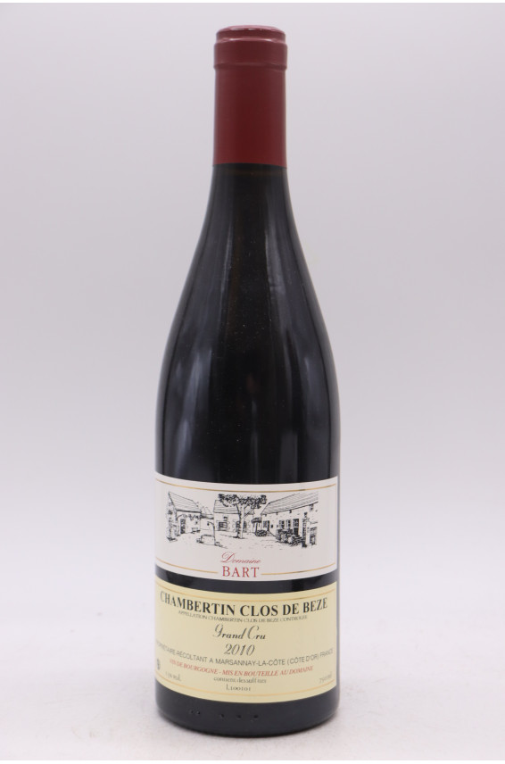 Bart Chambertin Clos de Bèze 2010