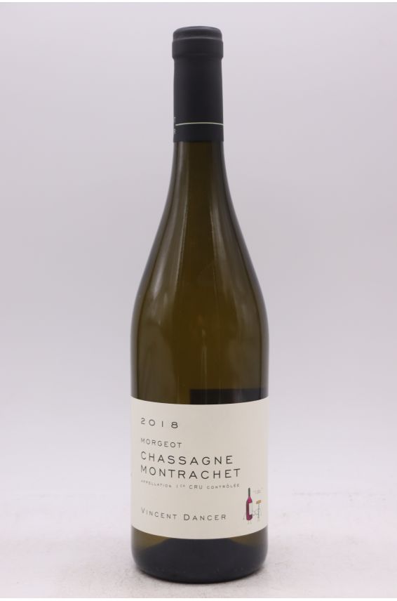 Vincent Dancer Chassagne Montrachet 1er cru Morgeot 2018