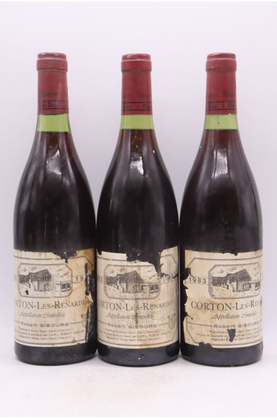 Robert Gibourg Corton Les Renardes 1983 - PROMO -10% !