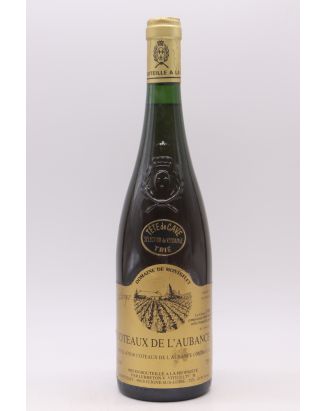 Montgilet Côteaux de l'Aubance Tête de Cave Trié Sélection de Grains Nobles 1990