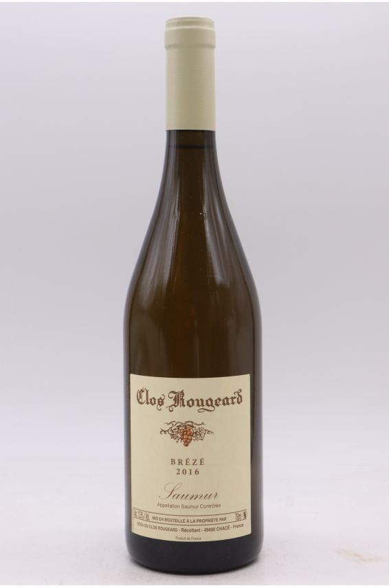 Clos Rougeard Saumur Brézé 2016