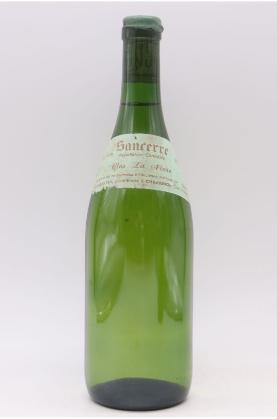 Edmond Vatan Sancerre Clos la Néore 2002