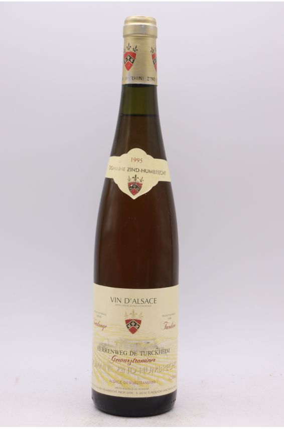 Zind Humbrecht Alsace Gewurztraminer Herrenweg de Turckheim 1995