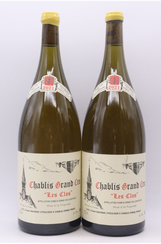 Vincent Dauvissat Chablis Grand cru Les Clos 2021 Magnum