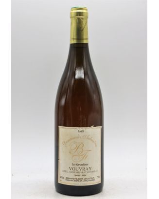 Bernard Fouquet Vouvray Moelleux Les Girardières 1995