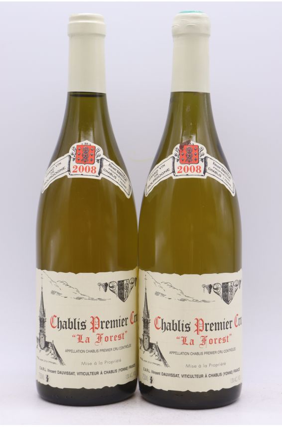 Vincent Dauvissat Chablis 1er cru Forest 2008