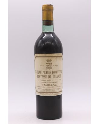 Pichon Longueville Comtesse de Lalande 1940