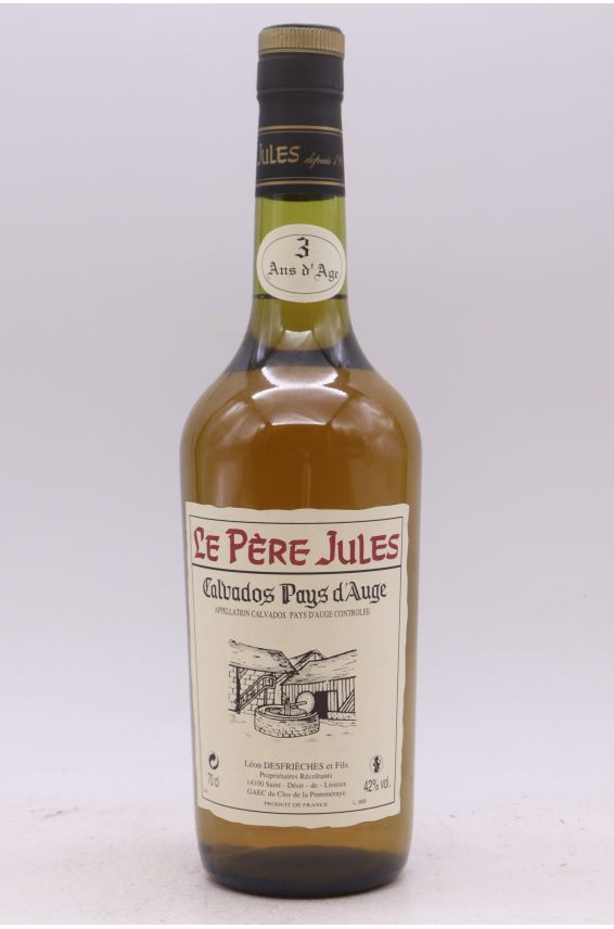 Le Père Jules Calvados Pays d'Auge 3 ans