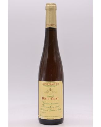 Bott Geyl Alsace Grand Cru Sonnenglanz Gewurztraminer Sélection de Grains Nobles 1998 50cl