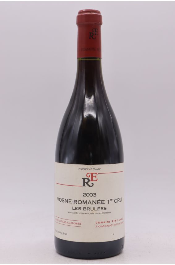 René Engel Vosne Romanée 1er cru Les Brulées 2003