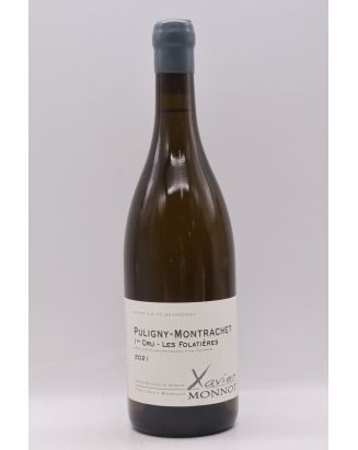 Xavier Monnot Puligny Montrachet 1er cru Les Folatières 2021