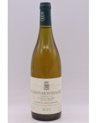 Domaine des Lambrays Puligny Montrachet 1er cru Clos du Cailleret 2010