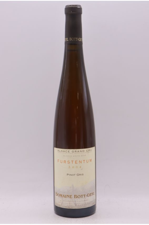 Bott Geyl Alsace Grand Cru Pinot Gris Furstentum 2004