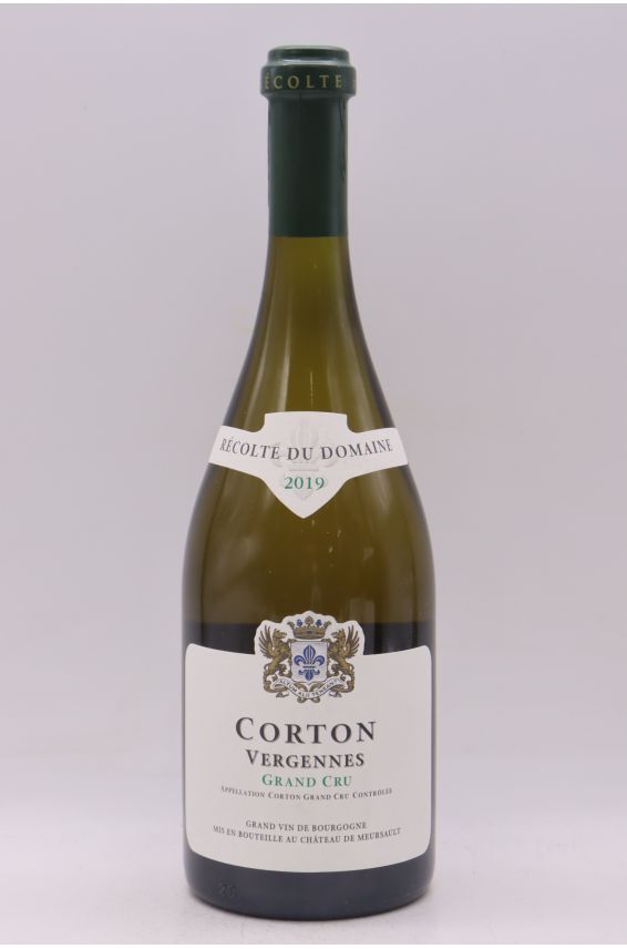 Château de Meursault Corton Vergennes 2019 blanc