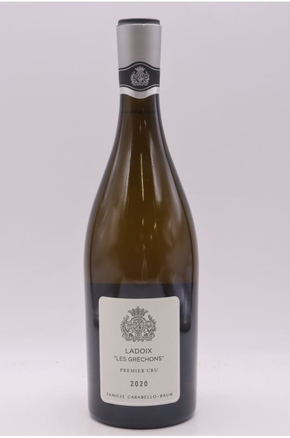 Famille Carabello Baum Château de Pommard Ladoix 1er cru Les Grechons 2020 blanc