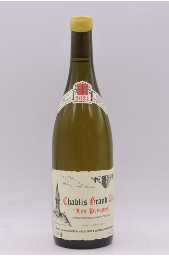 Vincent Dauvissat Chablis Grand cru Les Preuses 2021