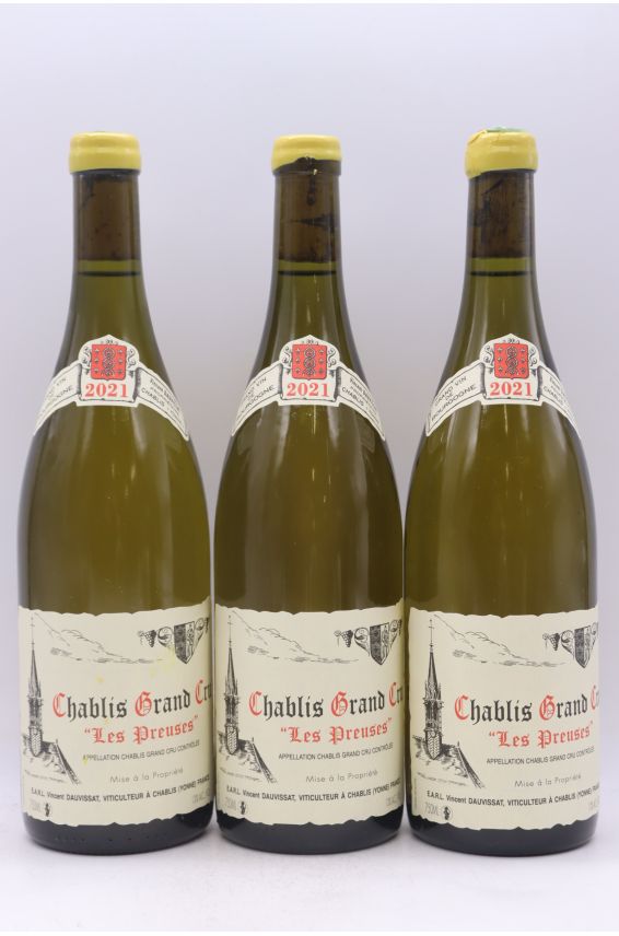 Vincent Dauvissat Chablis Grand cru Les Preuses 2021