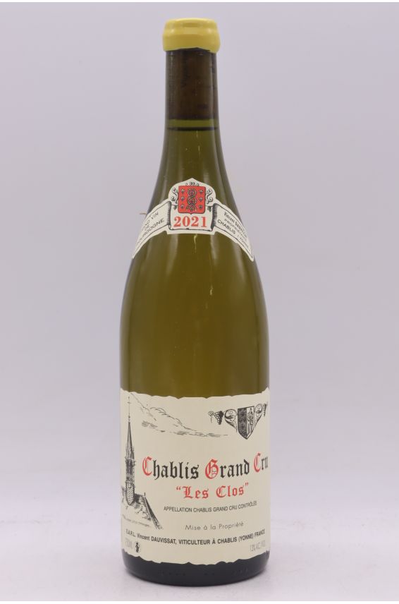 Vincent Dauvissat Chablis Grand cru Les Clos 2021