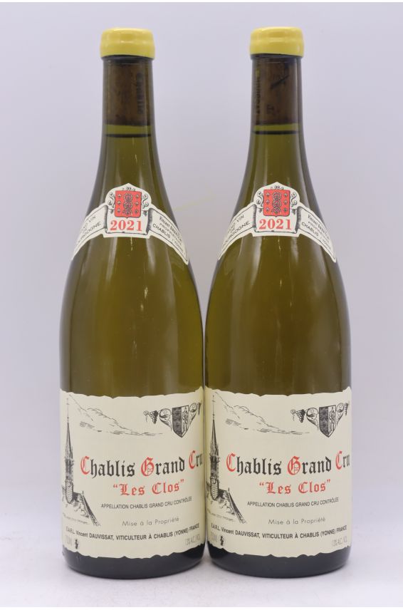 Vincent Dauvissat Chablis Grand cru Les Clos 2021