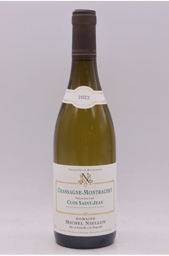 Michel Niellon Chassagne Montrachet 1er cru Clos Saint Jean 2022