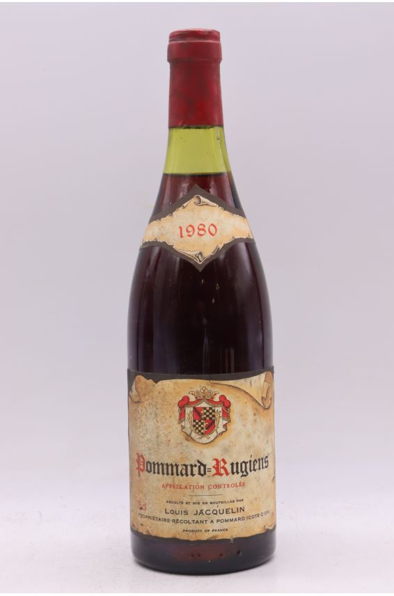 Louis Jacquelin Pommard Rugiens 1980