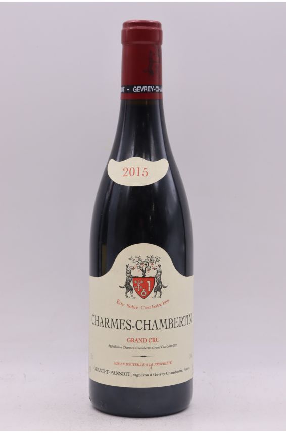 Geantet Pansiot Charmes Chambertin 2015