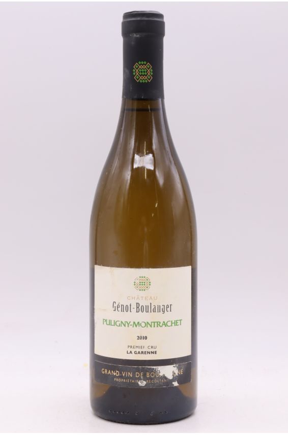 Génot Boulanger Puligny Montrachet 1er cru La Garenne 2010