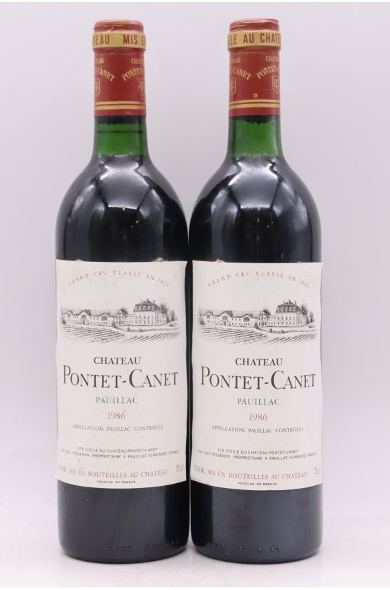 Pontet Canet 1986