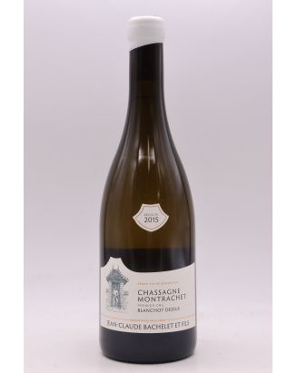 Jean Claude Bachelet Chassagne Montrachet 1er cru Les Blanchots Dessus 2015