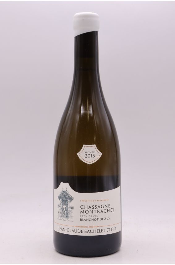 Jean Claude Bachelet Chassagne Montrachet 1er cru Les Blanchots Dessus 2015