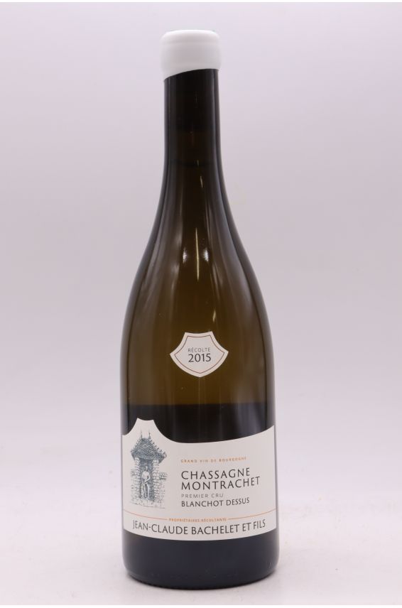 Jean Claude Bachelet Chassagne Montrachet 1er cru Les Blanchots Dessus 2015