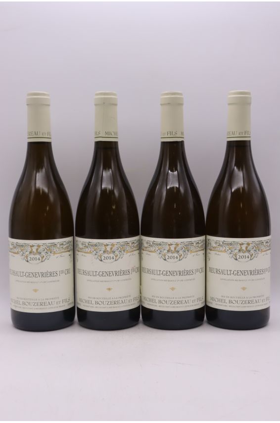 Michel Bouzereau Meursault 1er Cru Les Genevrières 2014