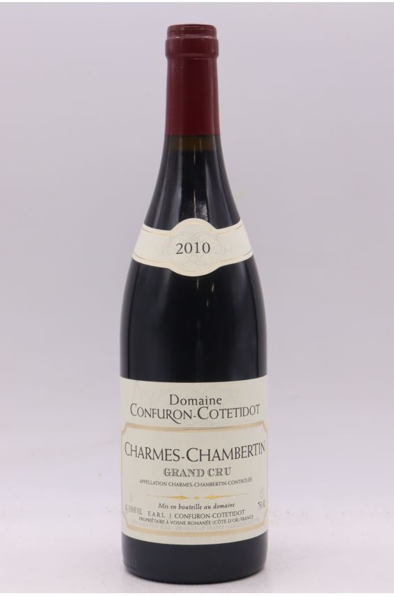 Confuron Cotetidot Charmes Chambertin 2010