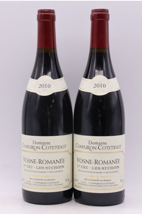 Confuron Cotetidot Vosne Romanée 1er cru Les Suchots 2010