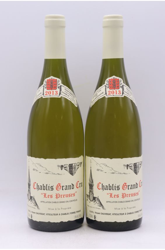 Vincent Dauvissat Chablis Grand cru Les Preuses 2013