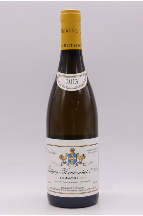 Domaine Leflaive Puligny Montrachet 1er cru Clavoillons 2013